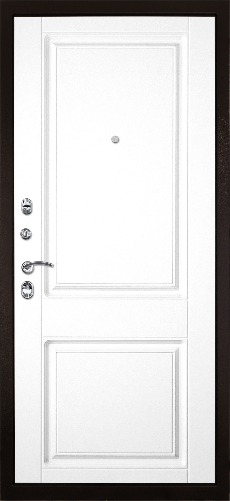 Гранит Ультра С4 - 035 Две филенки белая классика 12мм