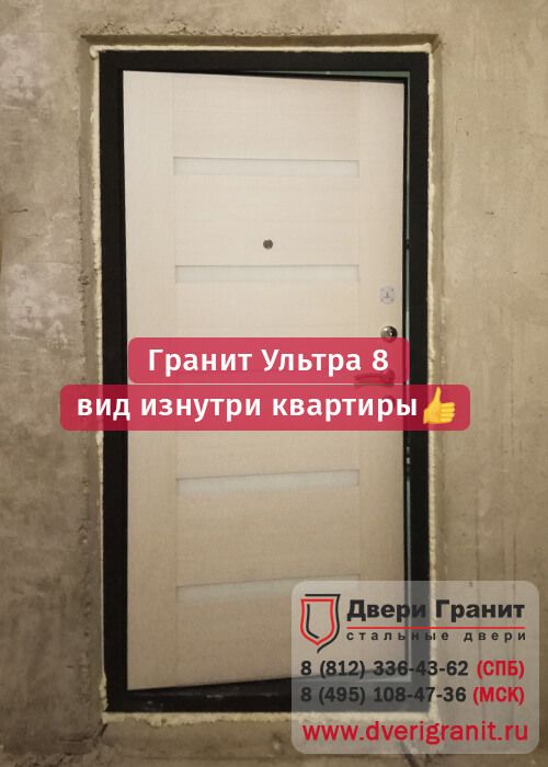 Фотогалерея Заменили дешевую фанерную дверь в крутой квартире