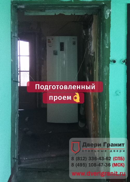 Фотогалерея Гранит Ультра М3 Люкс установлена в старом доме на Пискаревском проспекте